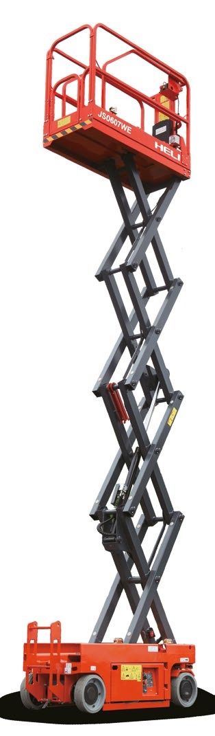 Plataforma Tesoura Elétrica HELI JS0607-JS1212